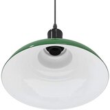 VISILICA podesiva po visini E27 sjajno zelena Ø 31 cm metal | shoptok.hr