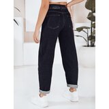 DStreet Jeansy damskie balloon fit granatowe | Shoptok.si