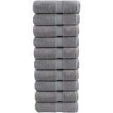Premium ručnici za pranje SOLUND 10 kom. sive 30x30 cm 600 g/m² | Shoptok.si