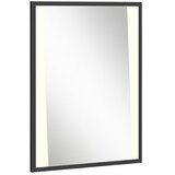 Astor Tree Ogledalo z LED osvetlitvijo (60 x 80 cm, Črna) | Shoptok.si