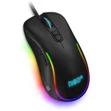 CMO-3589-BK - LED RGB žični gejmerski miš 200-7200 DPI crna