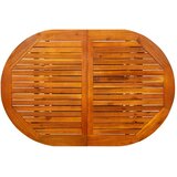  Vrtni blagovaonski stol (120-170) x 80 x 75 cm od drva bagrema | Eponuda.com