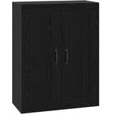 vidaXL Ormar za Zid Crni hrast 69 5 x 34 x 90 cm Konstruirano drvo - Crni hrast | shoptok.hr