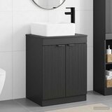  Set namještaja za kupaonicu Crna Konstruirano drvo | shoptok.hr