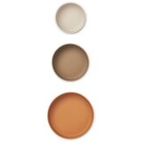 Liewood set 3 skledic iz silikona audrey sandy multi mix | Shoptok.si