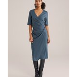 WE Fashion Obleka dimno modra | Shoptok.si