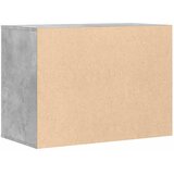  Kutna komoda s ladicama siva boja betona 80x41x58 cm drveni | shoptok.hr