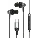 in-ear slušalke usb-c SK193 črne/črne za telefone, (21968800)