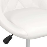  Jedilni stol belo umetno usnje, (20812385) | Shoptok.si