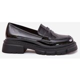 Boto Ladies Patent Moccasins Black Elearionna | ePonuda.com