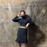 JET LAG HALJINA CRNA, MIDI | shoptok.hr