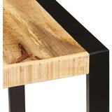  Blagovaonski stol od masivnog drva manga 160 x 80 x 75 cm | shoptok.hr