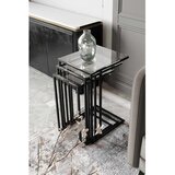 Hanah home Mira set stolića (umetnuti), crna/providna (3 kom) | Eponuda.com