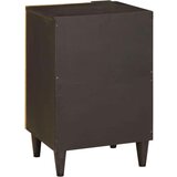 vidaXL Kupaonski ormar s policom Crna i zlatna 38 x 33 x 58 cm | shoptok.hr