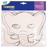 Playbox PlayBox: Komplet 16 papirnatih mask z motivom živali | Shoptok.si