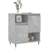  Komoda siva boja betona 60x35x70 cm od konstruiranog drva | shoptok.hr
