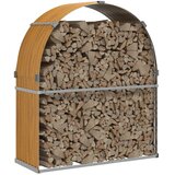  Držač za cjepanice izgledom drva 120x45x140 cm pocinčani čelik | Eponuda.ba