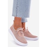 Boto Fabric Slip-on Sports Shoes On Platform Women's Pink Kalyra | Shoptok.si