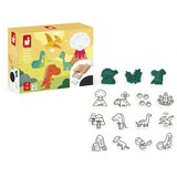 Janod komplet dječjih pečata stampinoo dino 15 komada | shoptok.hr