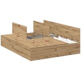vidaXL Posteljni okvir za shranjevanje Artisan Oak 140x190 cm, (22052136) Cene