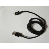 X Wave USB kabl TIP-C/USB 3.0 (tip A-muški) -USB 3.1 (TIP C-muški)/dužina 1,2m/3A/Aluminium /crni upleteni ( USB TIP-C 1.2m 3A Al /black me USB TIP-C 1.2m 3A Al /black mesh | Eponuda.com