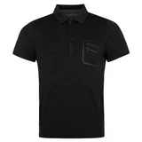 Kilpi GIVRY-M BLACK men's polo shirt