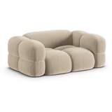Cosmopolitan Design Bež žametna sedežna garnitura 180 cm Loretto – | Shoptok.si