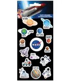 Luna Set 3D napihnjenih nalepk NASA na listu 10 x 22 cm | Shoptok.si