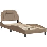  Okvir za krevet s uzglavljem cappuccino 90x190 cm umjetna koža | shoptok.hr