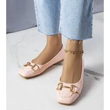 Gemre Pink ballerinas with golden embellishment Iris | shoptok.hr