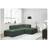 Bobochic Paris Zelena kutna garnitura (s desnim kutom/u obliku slova L) Megeve – | shoptok.hr