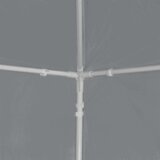 Šator za zabave 300 x 300 x 255 cm Svjetlosiva PE i čelik | shoptok.hr