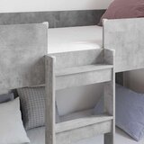  Postelja na vzkraj za otroke Betonsko siva 100 x 200 cm, (5000142011) | Shoptok.si