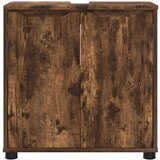 Ormarić za Lavabo - Umivaonik s policom Dimljeni hrast 60 x 30 x 60 cm | shoptok.hr