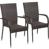  3-dijelni vrtni blagovaonski set smeđi | shoptok.hr