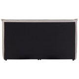 Bessagi Home Postelja Boxspring Leonora, Bež, Z Nadvložkom, 200x200 | Shoptok.si