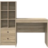  Stol s skladištem Sonoma hrast Konstruirano drvo | shoptok.hr