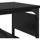  Konzolnistol Crni hrast 105x30x75cm Konstruirano drvo | shoptok.hr