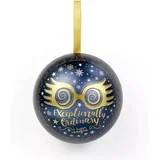 Ogrlica Luna Lovegood s naočalama i božićnom kuglicom