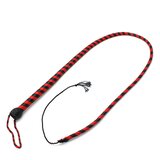 Kiotos Leather Whip Black & Red 140cm Cene