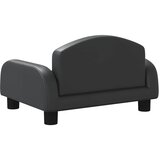  Dječja fotelja crna 50x40x30 cm od umjetne kože | shoptok.hr