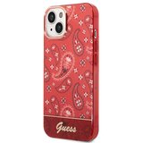 Guess Ohišje za Apple iPhone 14 Plus TPU Bandana, Rde?a, (21244197) Cene