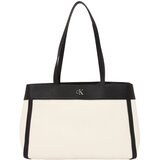 Calvin Klein Nakupovalna torba črna / off-bela Cene