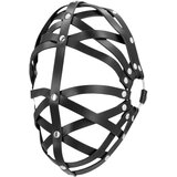 Ouch Ouch! - umjetna kožna maska s kavezom (crna) | shoptok.hr