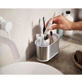 Joseph Joseph Stalak za četkice za zube od nehrđajućeg čelika u srebrnoj boji Duo Steel – | shoptok.hr