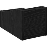  Kutija za LP ploče 2 kom. Crni hrast 18 x 32 x 18 cm | shoptok.hr