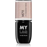 MYLAQ UV Gel Polish gel lak za nokte nijansa My Strawberry Mocha 5 ml | shoptok.hr