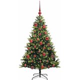  Umjetno rasklopivo božićno drvce 150 LED-a Zelena 150 cm | shoptok.hr
