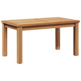 vidaXL Klubska miza Rjava 70 x 40 x 36 cm Trdna tikovina, (5000073436) Cene