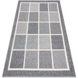 RugsX Preproge Preproga SPRING 20426332 kvadrati, okvir niz, zank 200x290 cm Siva | Shoptok.si